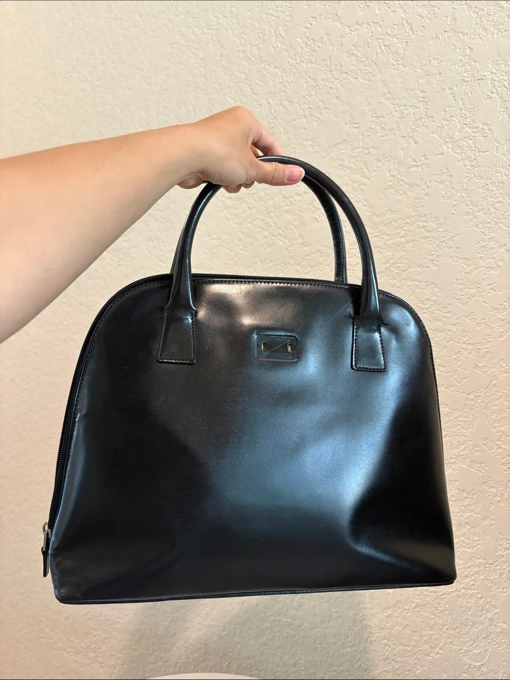 Classic Black Women's Tote Handbag